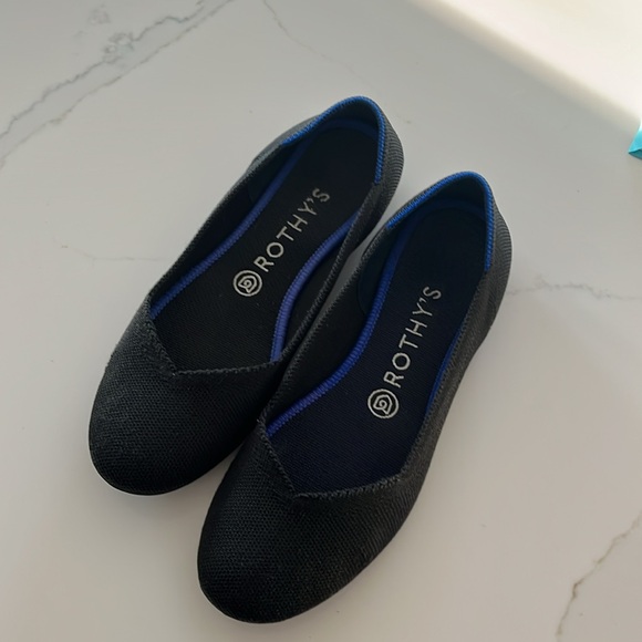 Rothy’s Black Flats Round Toe Size 8 - Picture 8 of 9